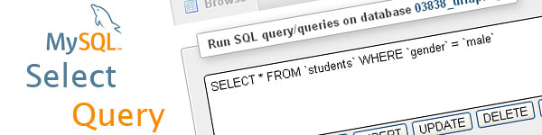 MySQL Select Query is used to select the records from MySQL database tables in php