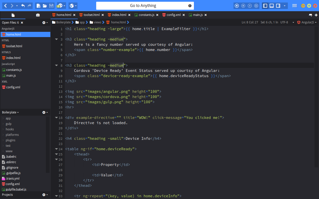 Komodo Edit web development IDE