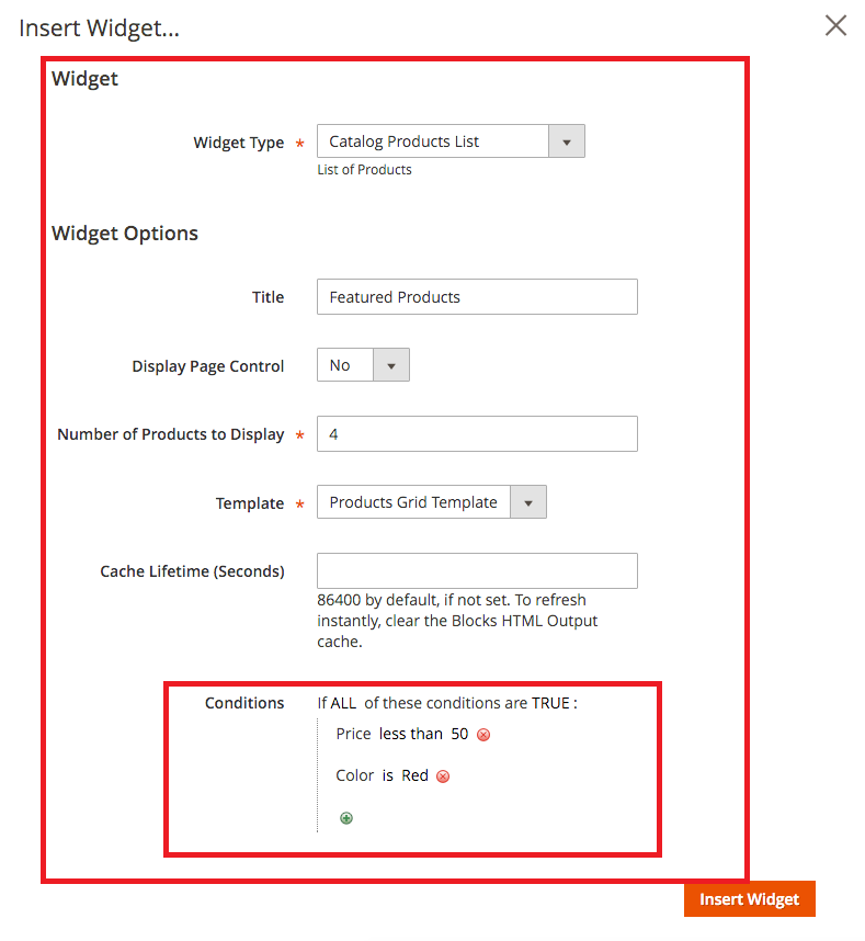 Magento 2 Featured products with Catalog Products List widget