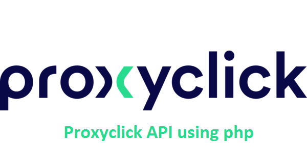 Proxyclick API using php