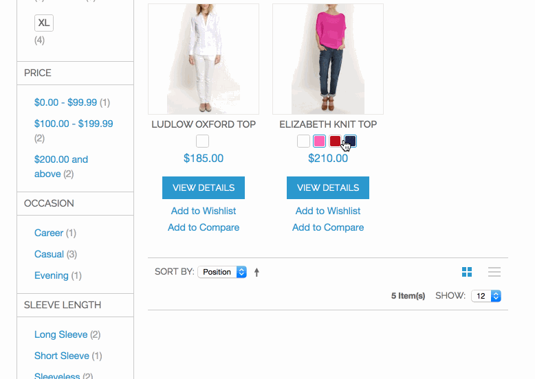 Change product image - magento Change product image for configurable products
